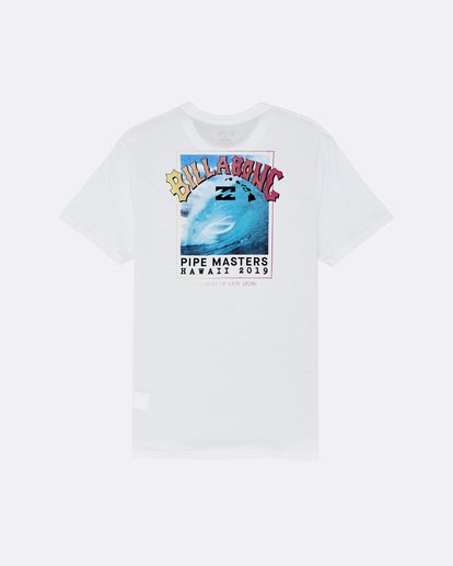4 Pipe Masters - T-Shirt for Men White S1SS74BIP0 Billabong