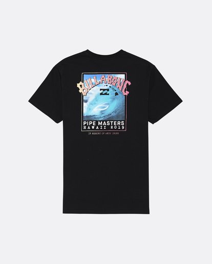 4 Pipe Masters - T-Shirt for Men Black S1SS74BIP0 Billabong