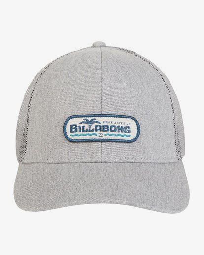 8 Walled - Trucker Hat for Boys Gray S2CT03BIP0 Billabong