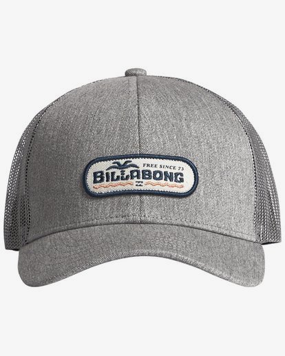 3 Walled - Trucker Hat for Boys Gray S2CT03BIP0 Billabong
