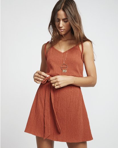 1 Going Steady - Dress for Women Vermelho S3DR02BIP0 Billabong