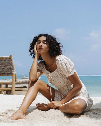 Fall For Love - Printed Mini Dress for Women  S3DR23BIP0