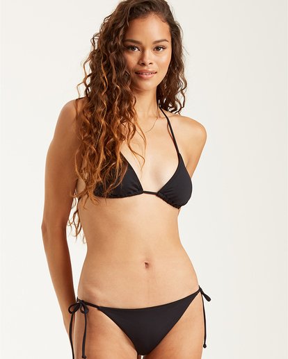 0 S.S Tie Side Tropic - Braguita de bikini con lazada lateral para Mujer Negro S3SB06BIP0 Billabong