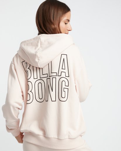 1 Legacy Zip Hood - Sweat pour Femme Rose S3ZH03BIP0 Billabong