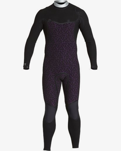 1 3/2mm Black Album - Chest Zip Wetsuit for Men Black S43M60BIP0 Billabong