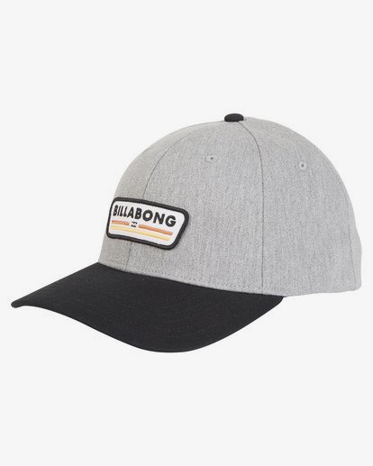 3 Walled - Gorra de cierre ajustable para Hombre Gris S5CM03BIP0 Billabong