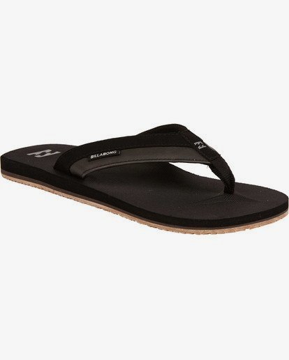 0 All Day Impact Sandals Black S5FF05BIP5 Billabong