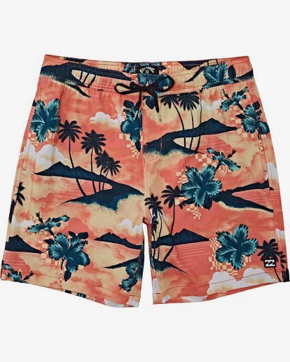 0 Sundays Layback - Short de bain pour Homme Marron T1LB03BIS0 Billabong