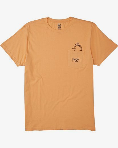 3 Lorax - Maglietta da Uomo Orange T1SS36BIS0 Billabong