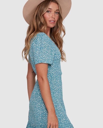 3 Bluesday - Vestido envolvente para Mujer  T3DR50BIMU Billabong