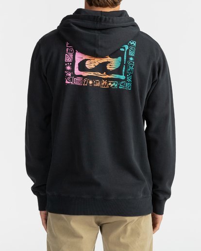 1 Crayon Wave - Sweatshirt for Men Black U1HO15BIF0 Billabong