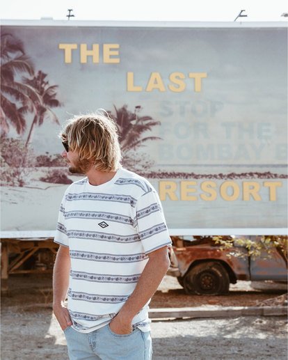 2 Austin - T-Shirt for Men White U1JE06BIF0 Billabong