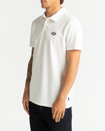 2 Skooled Polo Pique - T-Shirt for Men White U1JE09BIF0 Billabong
