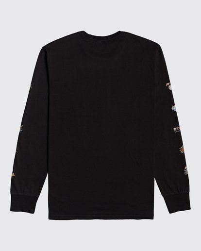 4 Hot Springs - Long Sleeve T-Shirt for Men Black U1LS25BIF0 Billabong