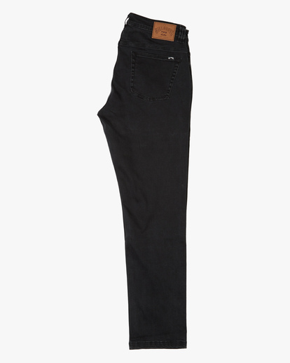 6 73 Jean - Calças de ganga de corte Slim para Homem Preto U1PN01BIF0 Billabong