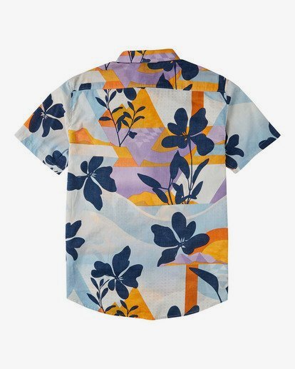 4 Sundays Floral - Short Sleeve Shirt for Men Blue U1SH05BIF0 Billabong
