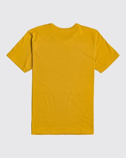 1 Unity Stacked - T-Shirt for Men Yellow U1SS56BIF0 Billabong