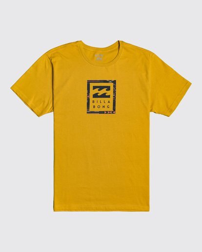 0 Unity Stacked - T-Shirt for Men Yellow U1SS56BIF0 Billabong