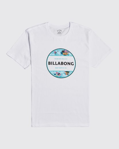 3 Rotor Fill - T-Shirt for Men White U1SS63BIF0 Billabong