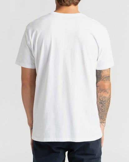 1 Rotor Fill - T-Shirt for Men White U1SS63BIF0 Billabong