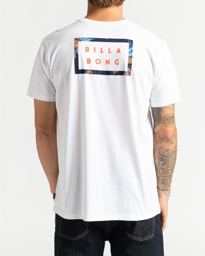 1 Die Cut Theme - T-Shirt for Men White U1SS67BIF0 Billabong