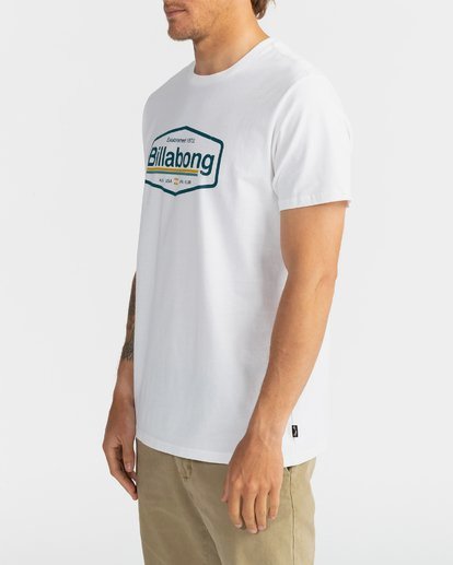 3 Montana - T-Shirt for Men White U1SS69BIF0 Billabong