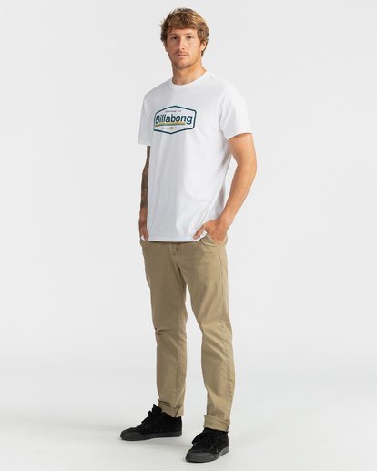 4 Montana - T-Shirt for Men White U1SS69BIF0 Billabong