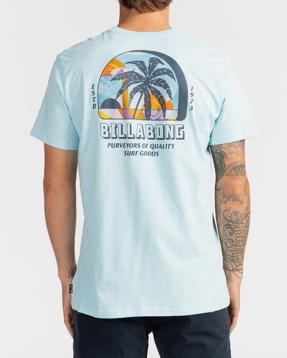 1 Palmas - T-Shirt for Men Blue U1SS78BIF0 Billabong