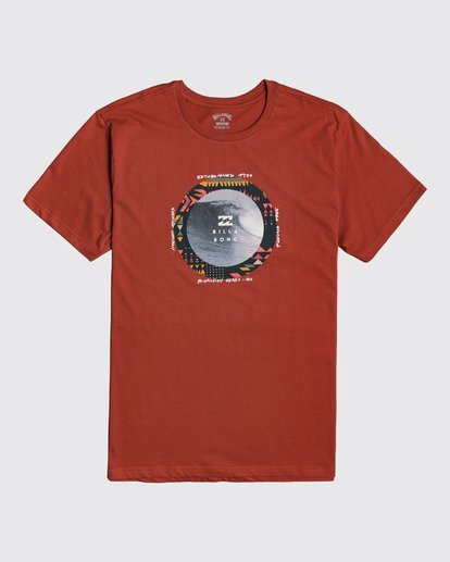 3 Plug In - T-Shirt for Men Red U1SS80BIF0 Billabong