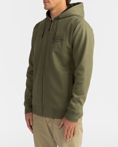 4 Adventure Division Collection Alpine - Zip-Up Hoodie for Men  U1ZH02BIF0 Billabong