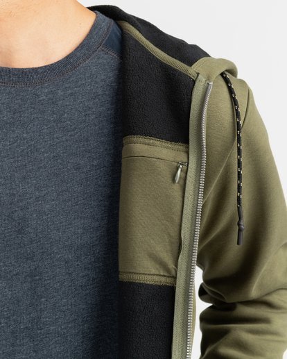 5 Adventure Division Collection Alpine - Zip-Up Hoodie for Men  U1ZH02BIF0 Billabong