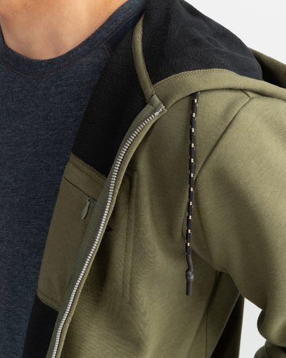 6 Adventure Division Collection Alpine - Zip-Up Hoodie for Men  U1ZH02BIF0 Billabong