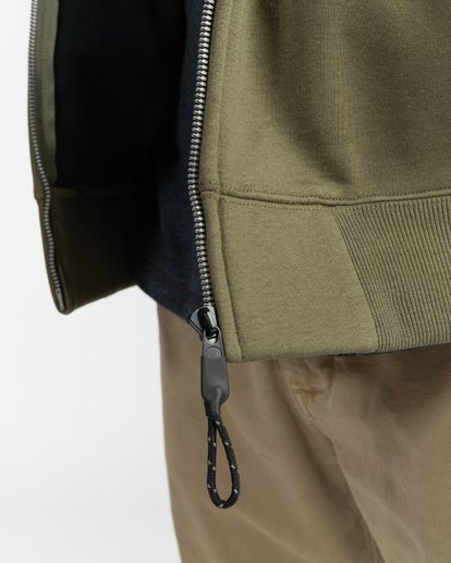 5 Adventure Division Collection Alpine - Felpa con cappuccio e zip da Uomo Brown U1ZH02BIF0 Billabong