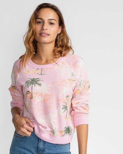 Billabong sun 2025 shrunk sweatshirt