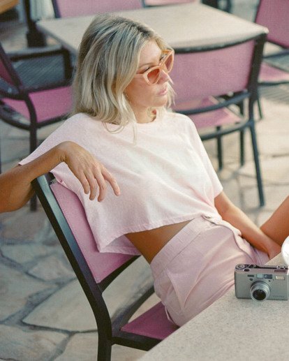 Salty Blonde Just Beachin - High Neck Top for Women  U3KT30BIF0