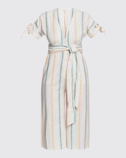 4 Salty Blonde Dream Weaver&nbsp; - Short Sleeve Jumpsuit for Women Multicolor U3PT30BIF0 Billabong