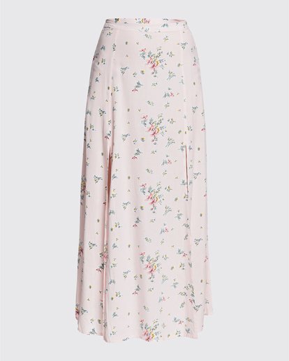 5 Salty Blonde Peachy Keen&nbsp; - Maxi Skirt for Women Purple U3SK30BIF0 Billabong