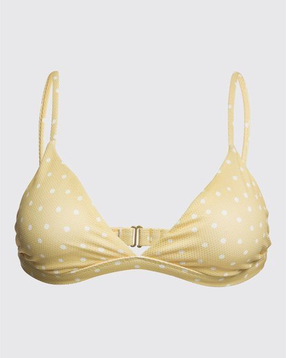 4 Salty Blonde Sundipped - Tri Bikini Top for Women Yellow U3ST30BIF0 Billabong