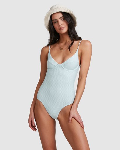 0 Tanlines Ava Bra - One-Piece Swimsuit for Women Verde U3SW50BIMU Billabong