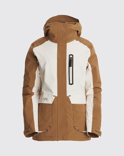 9 Adventure Division Collection Trooper Stx - Waterproof Jacket for Women Brown U6JF20BIF0 Billabong