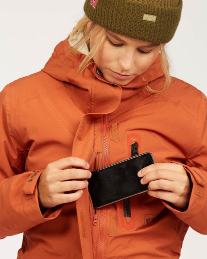 5 Adventure Division Collection Trooper Stx - Waterproof Jacket for Women  U6JF20BIF0 Billabong