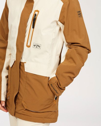 8 Adventure Division Collection Trooper Stx - Waterproof Jacket for Women Brown U6JF20BIF0 Billabong