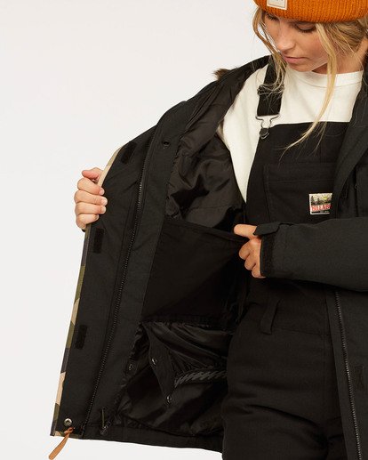 8 Into The Forest - Jacket for Women Black U6JF25BIF0 Billabong