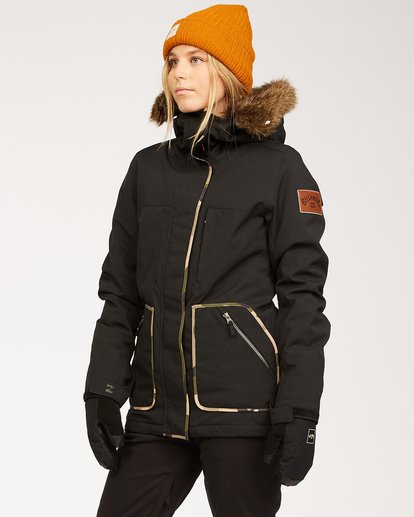 1 Into The Forest - Jacket for Women Black U6JF25BIF0 Billabong