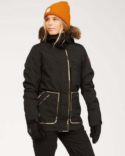 2 Into The Forest - Jacket for Women Black U6JF25BIF0 Billabong