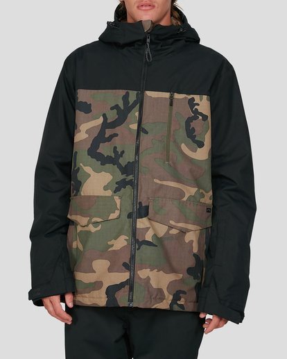 1 All Day 2L 10K Jacket Camo U6JM29S Billabong