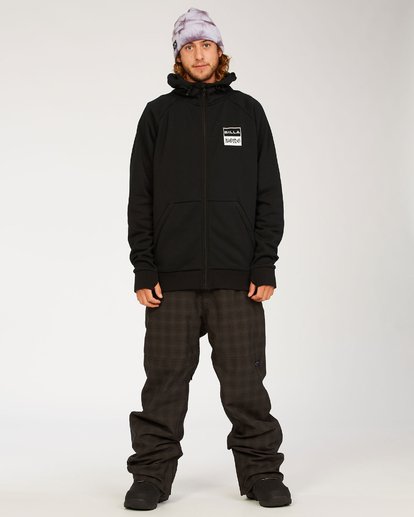 1 Downhill - Base Layer Top for Men Black U6SM25BIF0 Billabong