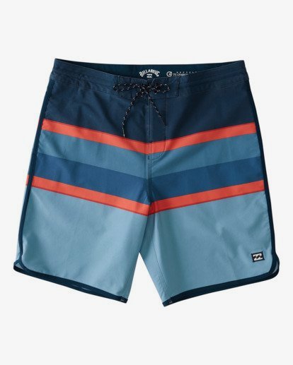 0 Boy's '73 Spinner Lo Tide Boardshorts 18.5" Blue UBBBS00101 Billabong