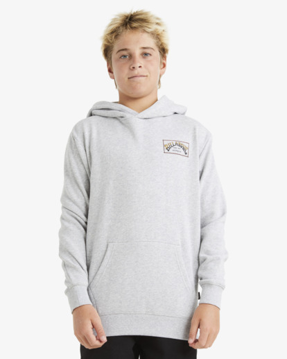 0 Boys Short Sands Pop Hoodie Grey UBBFT00134 Billabong