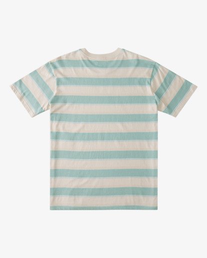 7 Boy's Hector Stripe Short Sleeve T-Shirt Beige UBBKT00102 Billabong